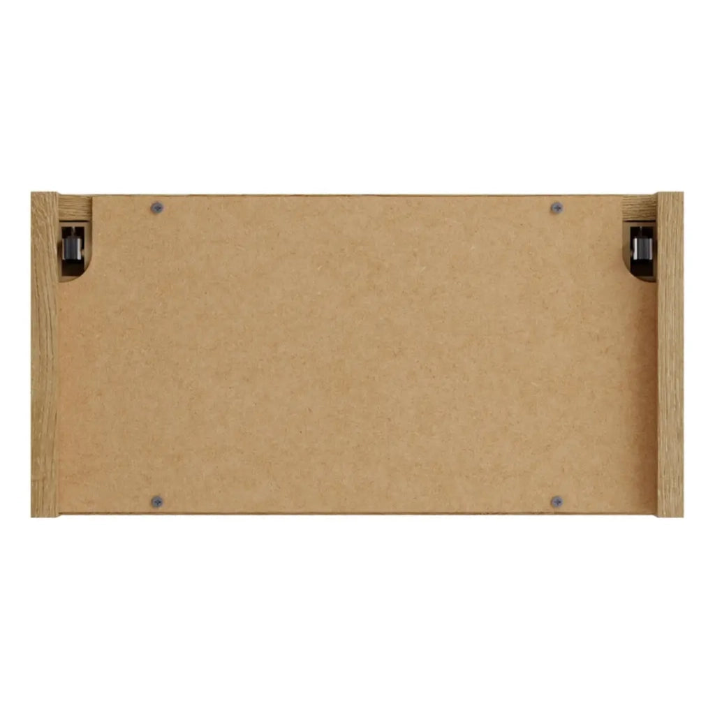 Mobile da bagno VANO 40 cm in rovere sospeso con nicchia