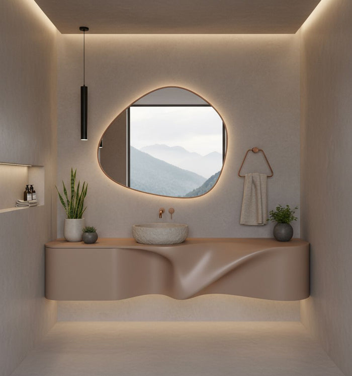 Portasciugamano Da Bagno Tomi 5810 Brush Copper