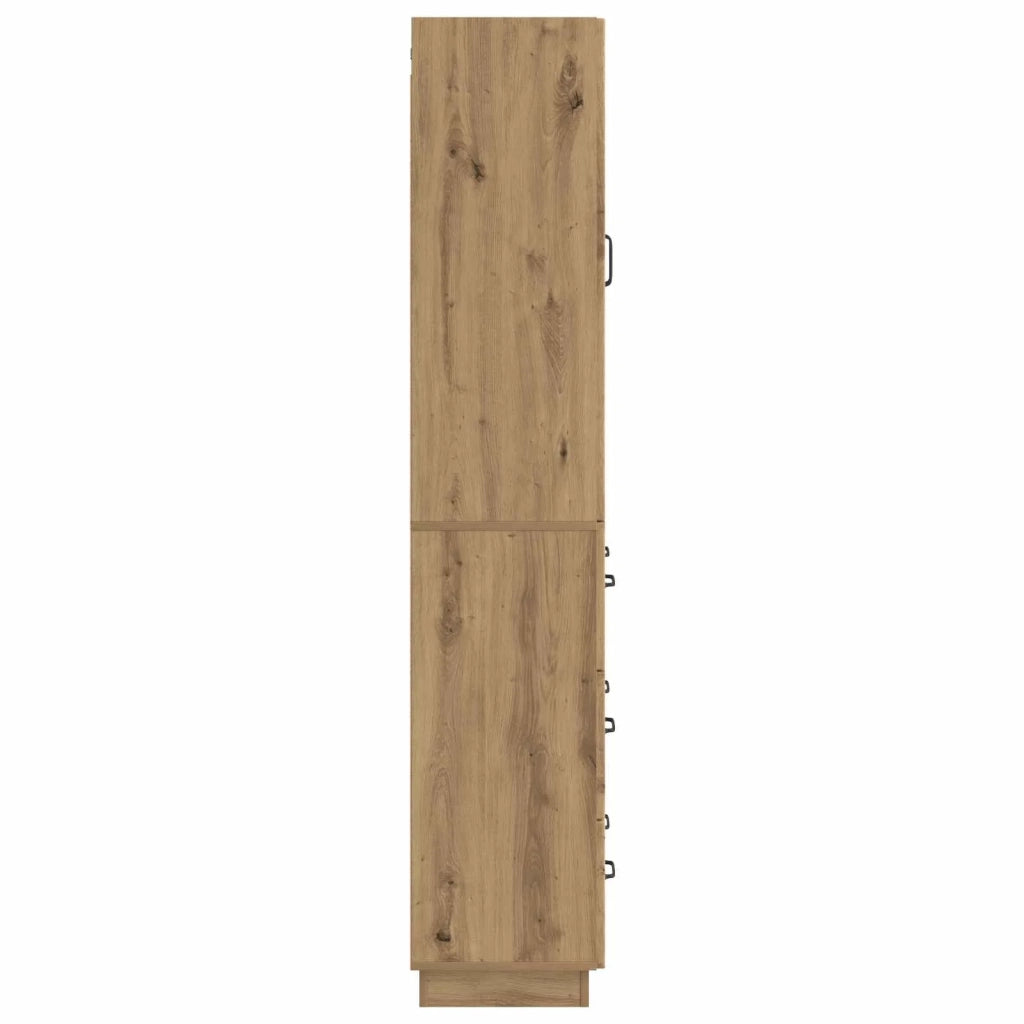 Set di armadi 2 pcs Rovere Artigianale 66 x 34,5 x 87 cm