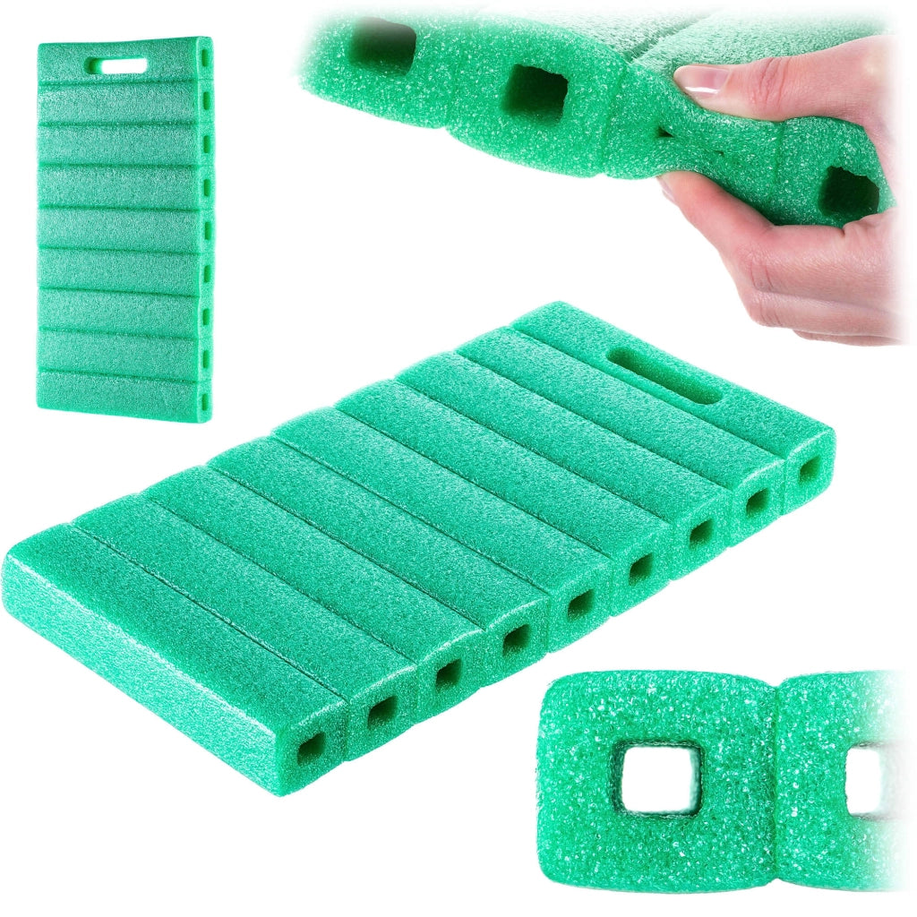 Tappetino da giardino/officina KADAX, inginocchiatoio 41x20 cm, verde