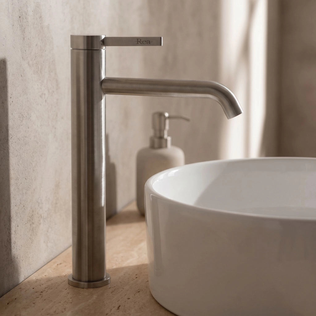 Rubinetto Da Bagno Rea Rivo Brush Nickel