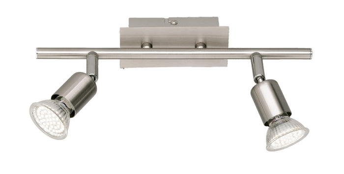 Plafoniera da Interno a LED in Metallo Nichel Opaco