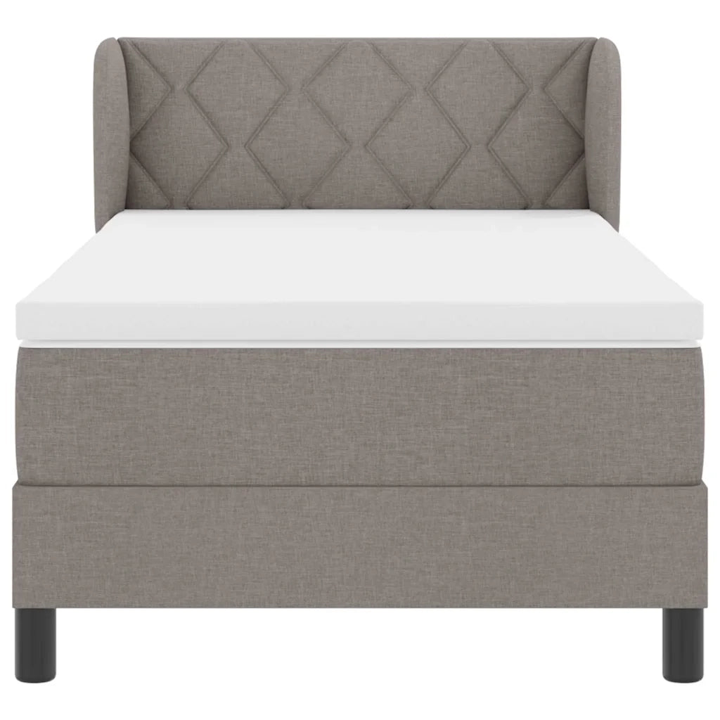 Letto a molle con materasso Talpa 100 x 200 cm Tessuto 3340077