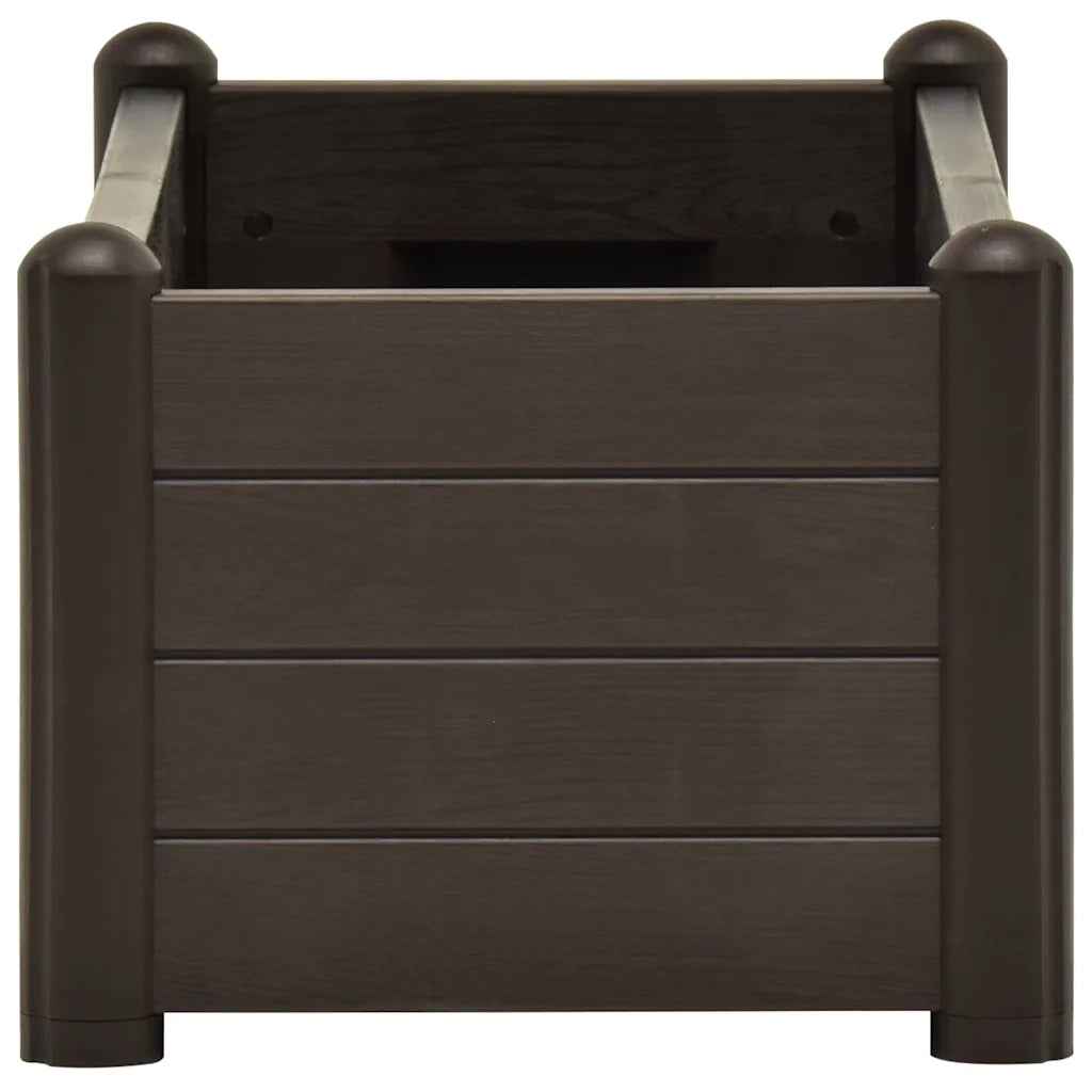 Letto Rialzato da Giardino in PP Moca 100x43x35 cm 313976