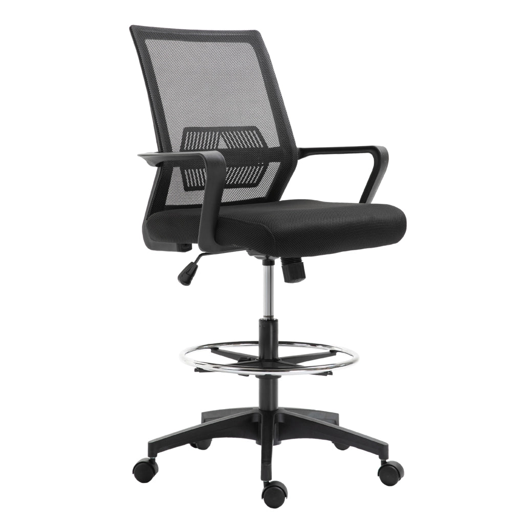 Sedia da ufficio regolabile in altezza ¨C Minimal ¨C 64x59x104-124 cm nero