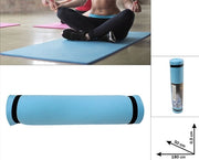 Tappeto Fitness Yoga Tempo Libero Palestra a Casa 180 x 50 cm