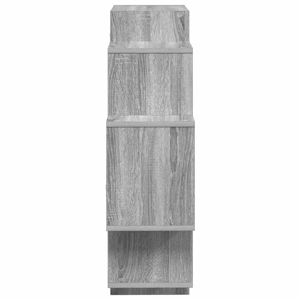 Scaffale da parete Sonoma grigio 90 x 25 x 90 cm 8012177