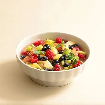 INSALATIERA COSTOLATA Ø 22 cm.2 lt colori assortiti