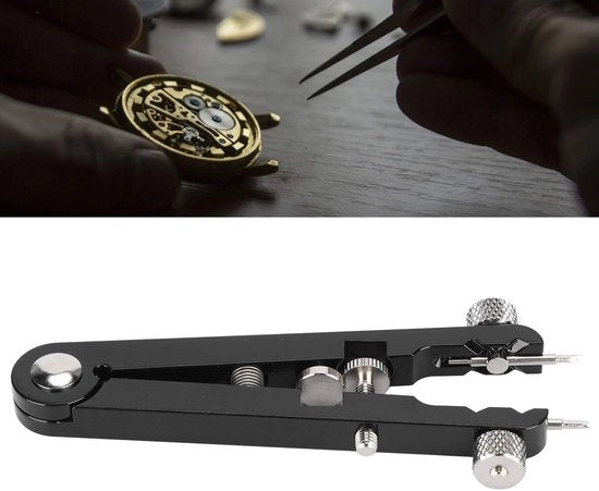 Set di riparazione orologeria professionale - 8 pinze - strumento portatile - progettato per essere affidabile