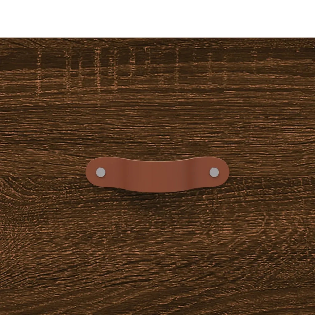 Credenza Rovere Marrone 100x36x60 cm in Legno Multistrato 828147