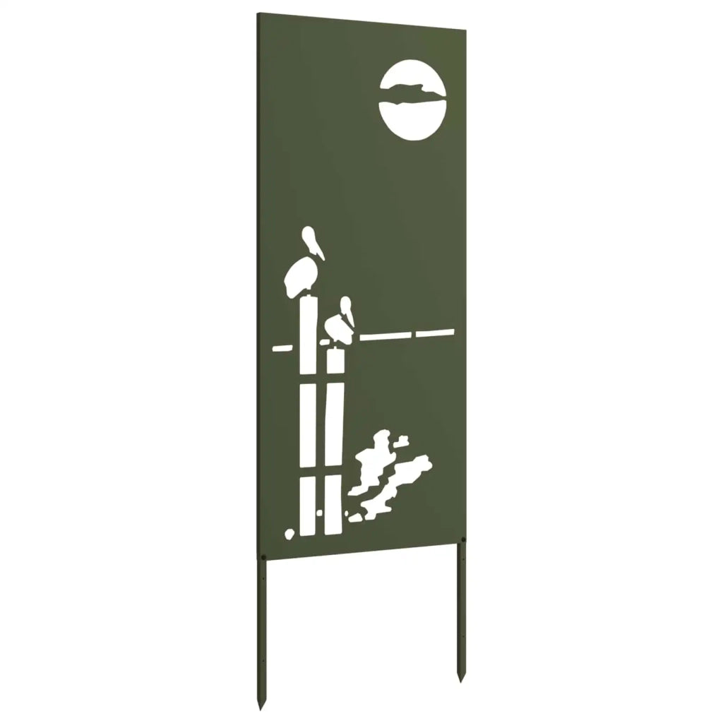 Schermo per privacy in giardino Oliver verde 50 x 140 cm 876318