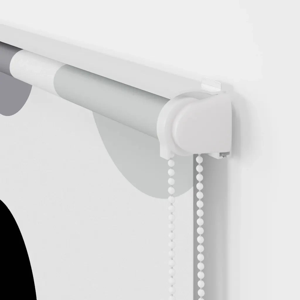 vidaXL Tenda a Rullo per Doccia Cassonetto 60x240 cm Larghezza Tessuto