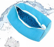 Sacca per scarpe - 39x19cm sacca per pulire scarpe - sacca per scarpe anti-deformazione - sacca per scarpe in mesh - sacca per scarpe in piuma duratura - sacca per scarpe per lavatrice riutilizzabile - adatto per la maggior parte dei tipi di scarpe