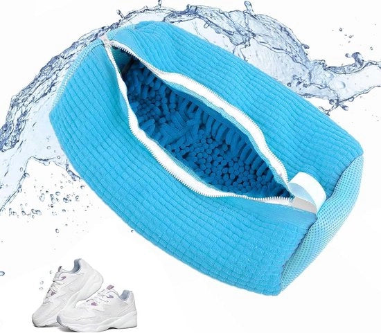 Sacca per scarpe - 39x19cm sacca per pulire scarpe - sacca per scarpe anti-deformazione - sacca per scarpe in mesh - sacca per scarpe in piuma duratura - sacca per scarpe per lavatrice riutilizzabile - adatto per la maggior parte dei tipi di scarpe
