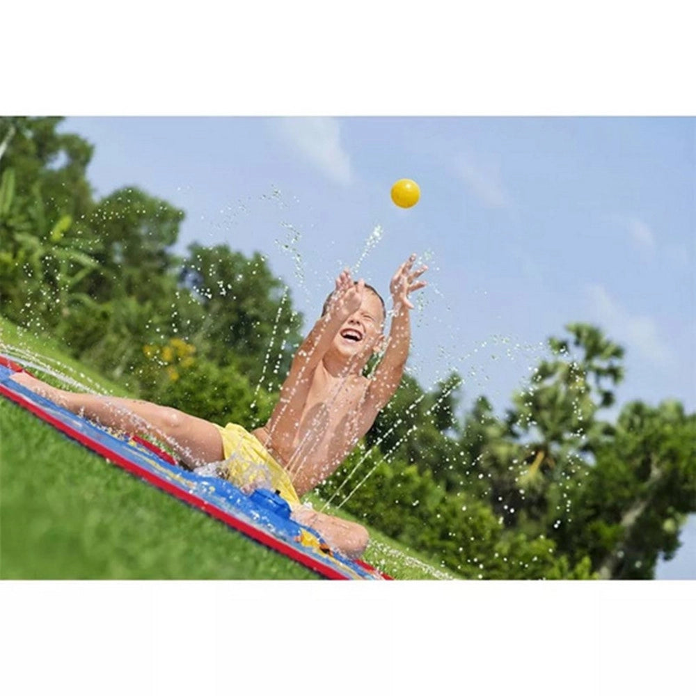 Trade Shop - Tappetino Gonfiabile Pirata Spruzzi Pirate Paraside 170x140cm +2 Anni Giardino 52725 -