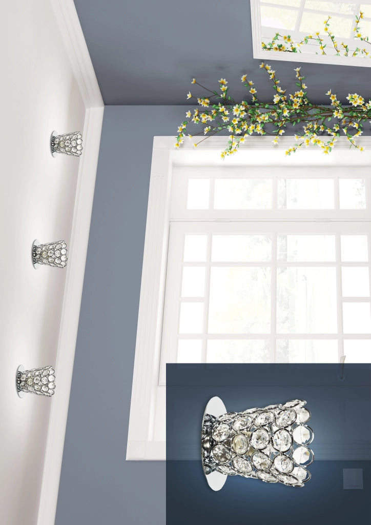 Plafoniera SK-72 1xG9 cromata cristallo Candellux