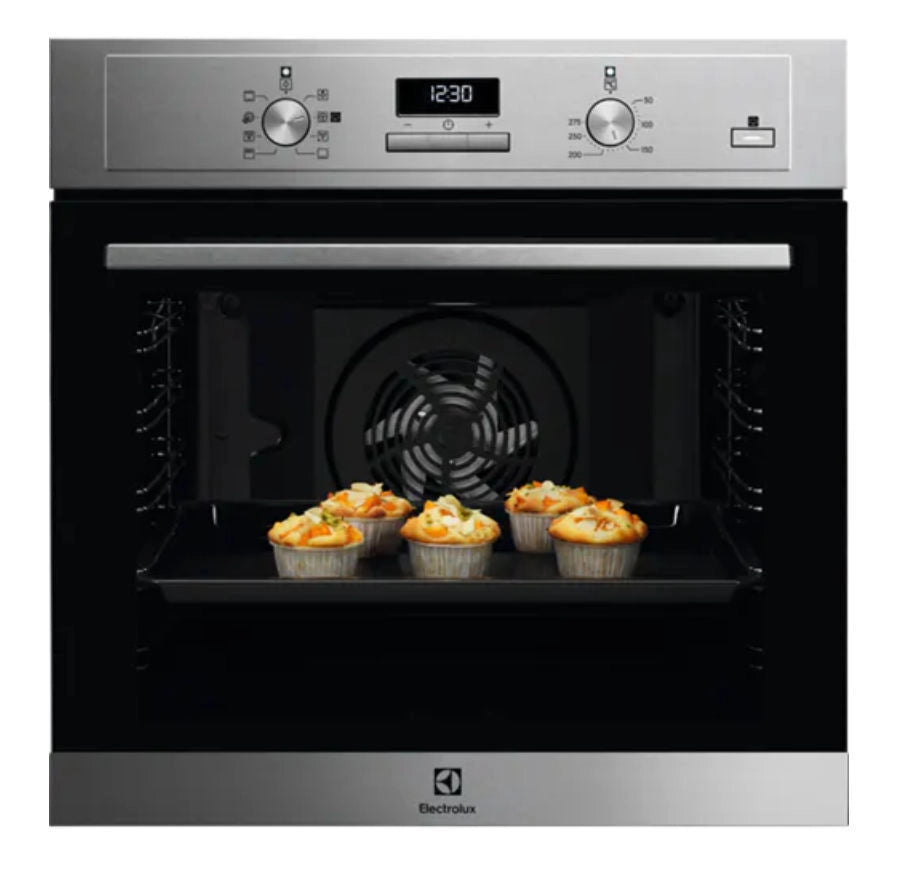 Electrolux COD3S40X Serie 600 Forno da incasso Elettrico 72 L Classe A SteamBake Funzione Pizza AquaClean (59x59x59 cm) colore Acciaio Inox
