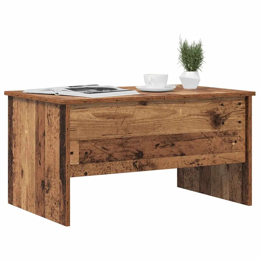 vidaXL Tavolino da salotto Legno vecchio 80 x 50,5 x 42,5 cm