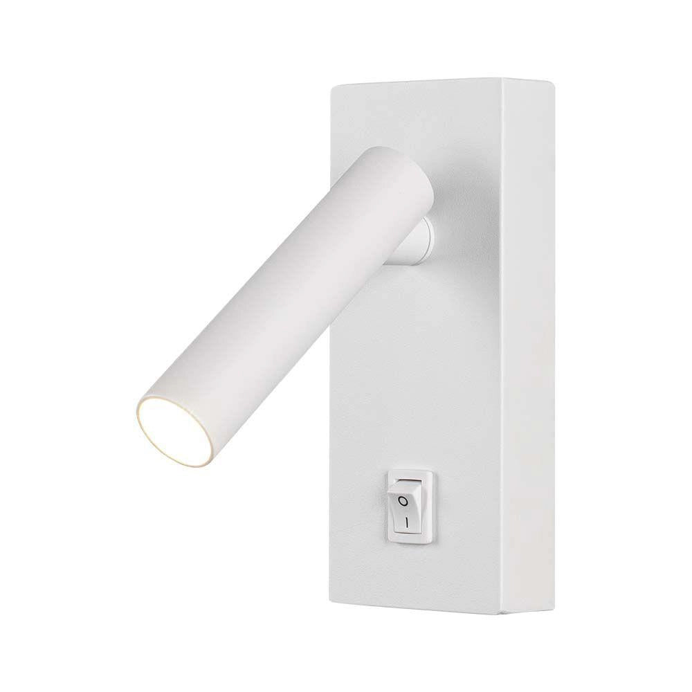 Applique LED V-TAC VT-402 2W 4000K 150lm bianca con interruttore