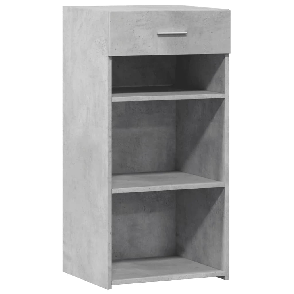 Buffet credenza cassettiera armadio mobile contenitore organizer per cucina soggiorno salotto 45 x 42,5 x 93 cm legno ingegnerizzato grigio 02_0031943
