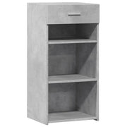 Buffet credenza cassettiera armadio mobile contenitore organizer per cucina soggiorno salotto 45 x 42,5 x 93 cm legno ingegnerizzato grigio 02_0031943