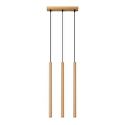 Lampada sospesa tubo triplo VELINO oro 3xG9 PU.1171