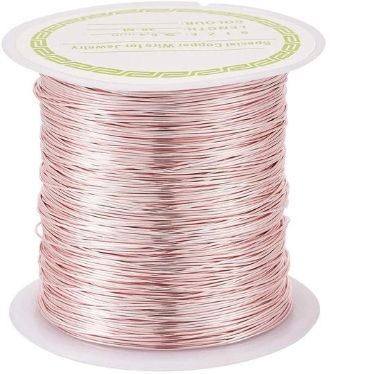 Cavo in rame di coperchio 38m x 0,4mm - Resistente agli urti - Filo artigianale - Flessibile - Duraturo - Ecologico - Sieradendraad