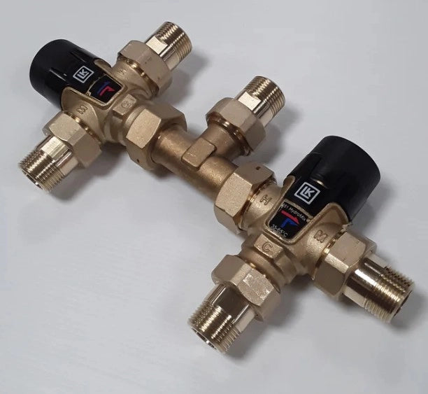 KIT DI CONNESSIONE LK 551 HydroKit Solar e valvole di ritegno (2 pezzi) 3/4 senza ISOLANTE