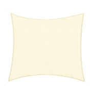Tenda da Sole Rettangolare 3x3m Polietilene Alta Densit¨¤ ¨C zephmum ¨C Crema con Sacchetto