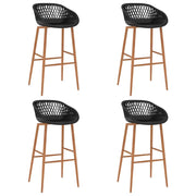 Sedie da Bar 4 pz Nerecod mxl 105487