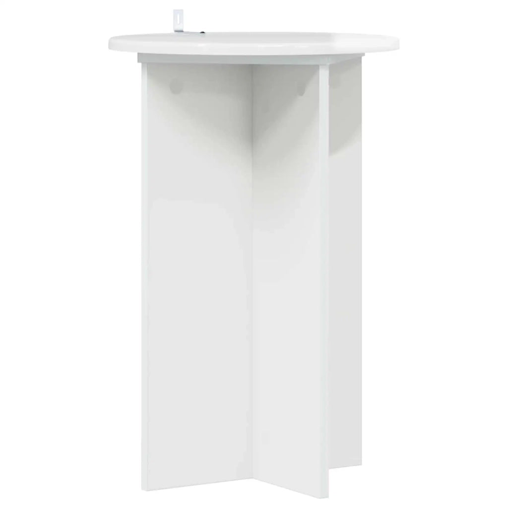 Supporto per piante 2 pz Bianco Lucido Ø40 x 60 cm 899712