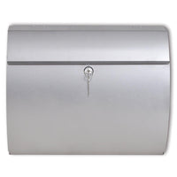 Porta giornali da giardino per cassetta postale in acciaio inox 1002009