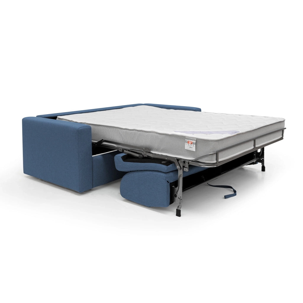 Kansas Divano letto matrimoniale H20 impermeabile 212 cm  blu