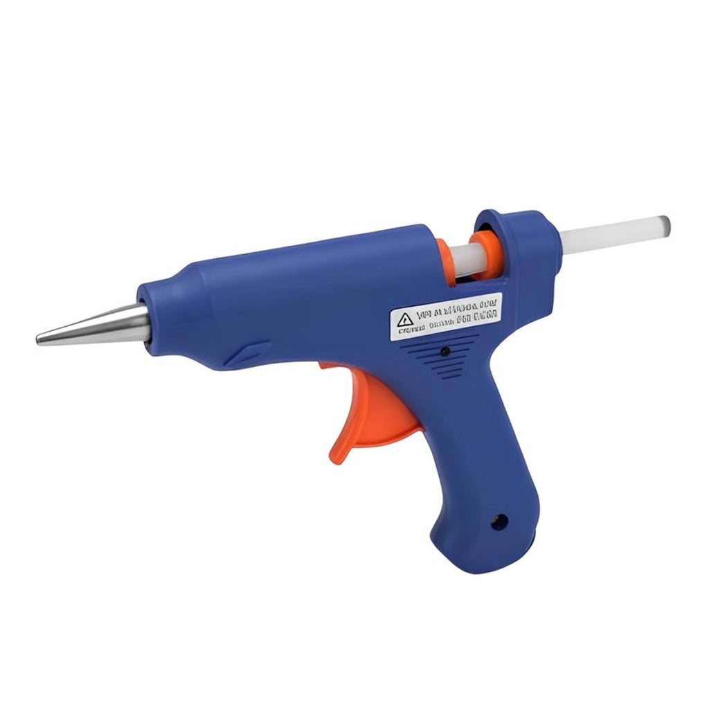 Pistola per colla a caldo da 20W a prova di perdite con riscaldamento rapido PTC per fai da te Blu Avizar