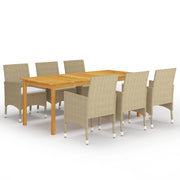 Set da pranzo da giardino beige da 7 pezzi 02_0013929