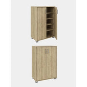 MOBILE BASSO 2A MULTIUSO 90X60X35 CM OLMO- 1,0 pz