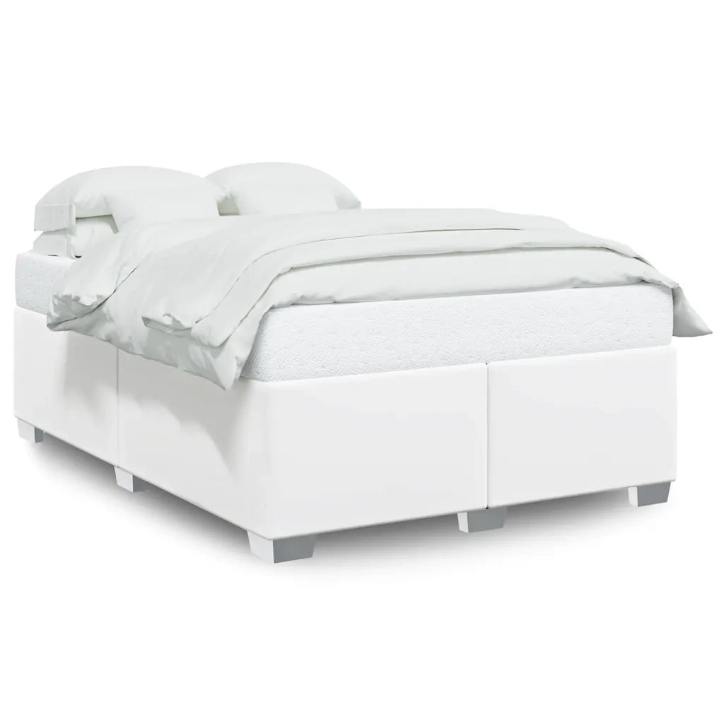 Struttura letto senza Materasso Bianca in Similpelle 3284580