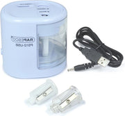 Puntenslijper elettrico automatico con alimentazione USB/batteria - Blu polvere - Macchina di rifinitura rapida e efficiente