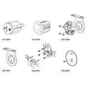 KIT SUPPORTI BIANCHI PER RULLI ACMEDA S60|80. NICE 525.40005 AUTOMAZIONE NUOVO
