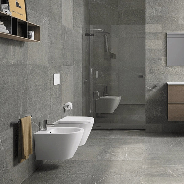 Sanitari sospesi Resort Rak Ceramics: WC, Bidet, Copriwater Bianco
