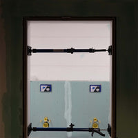 Set di 3 tenditori per controtelai Regolabili 51-115cm Max 30kg Piastre di pressione inclinabili