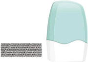 Stampo per protezione dell'identità - Marcatura a rullo per prevenzione di furto di identità - Nascondi dati ID per protezione della privacy