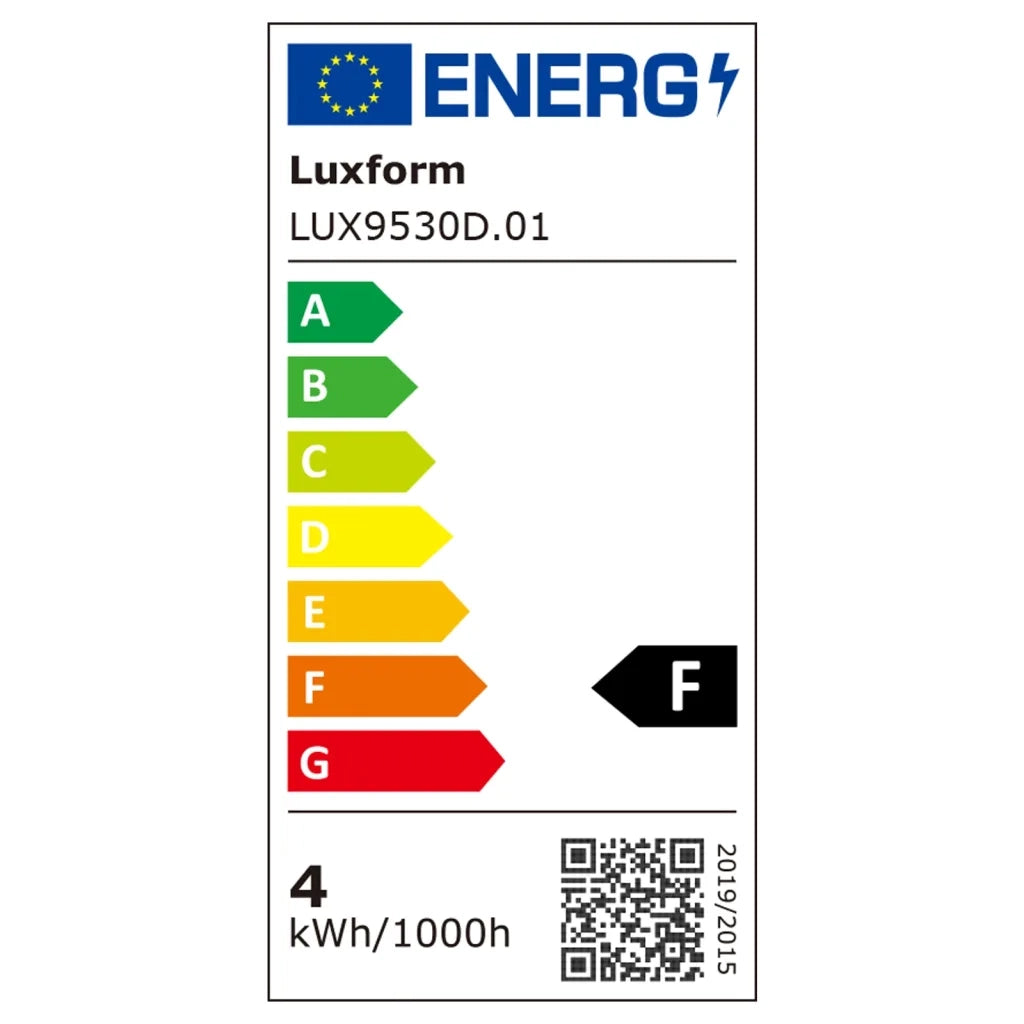 Luxform Faretto da Giardino a LED Onyx 230 V 4 W Antracite 441777