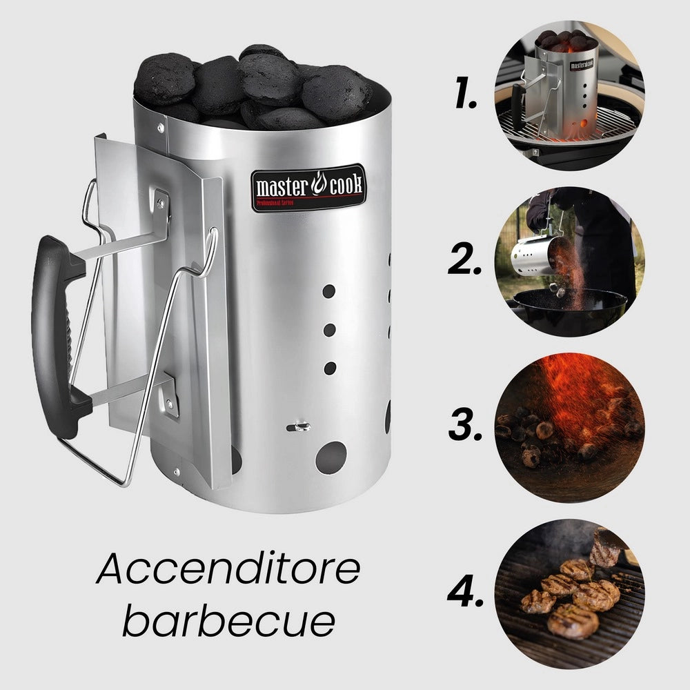 Accenditore carbonella barbecue MasterCook