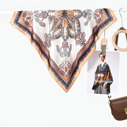 Sciarpa vintage da donna in seta