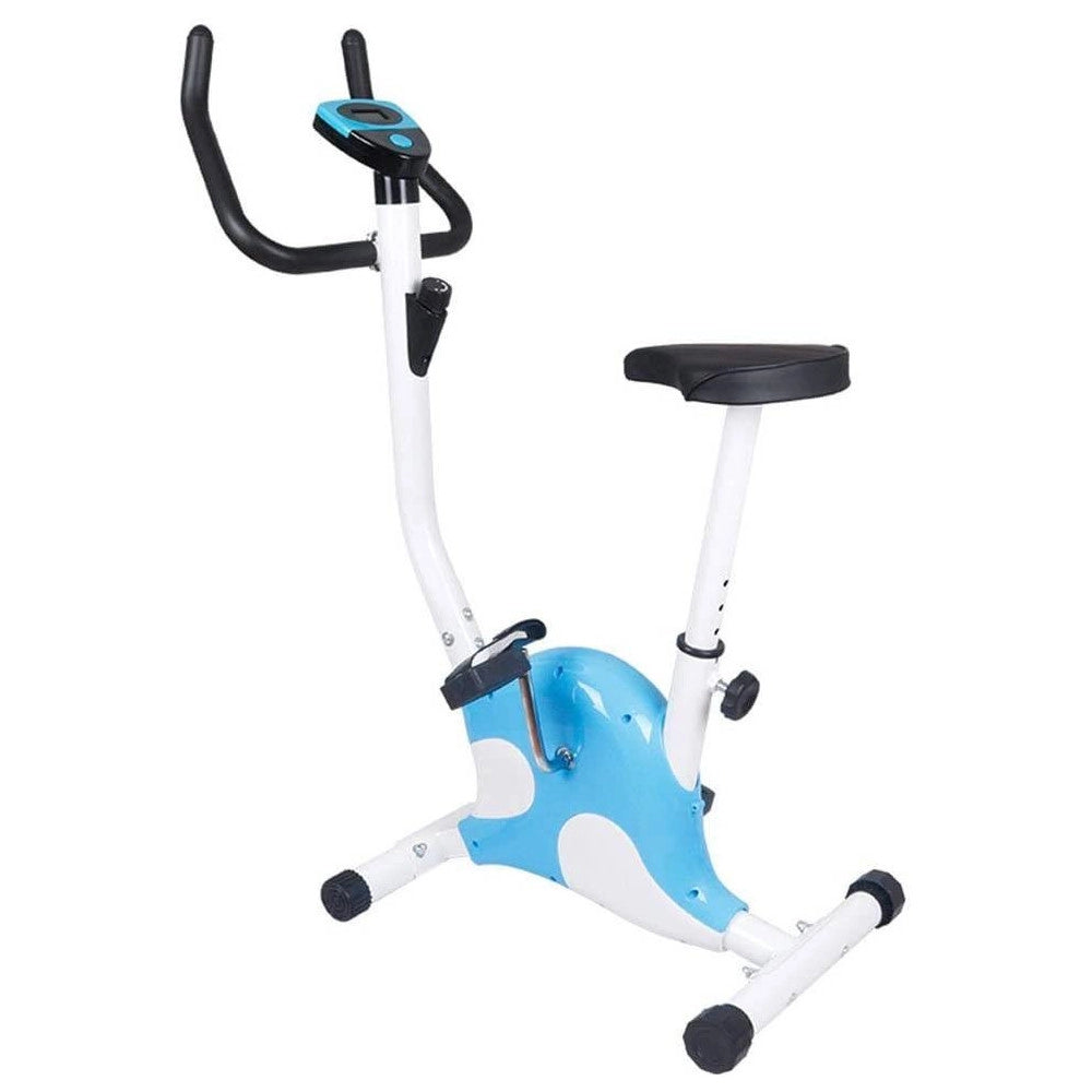 Trade Shop - Cyclette Da Casa Spinning Bike Bici Interno Con Sedile Regolabile Multifunzione -