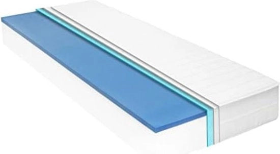 Matrimoniale in schiuma - 140 x 200 x 18 cm - Bianco - 15,75kg