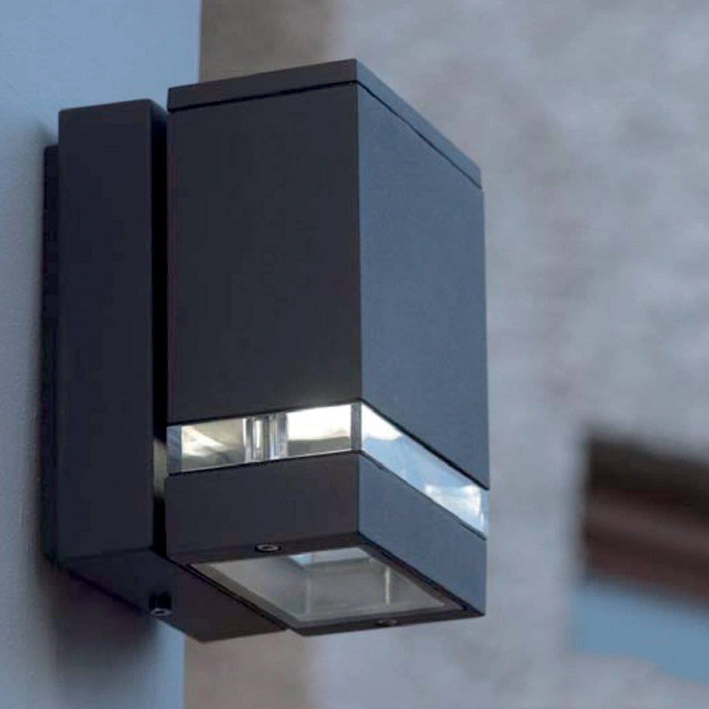 Applique esterno LED Jannik Elstead grafite 3,8W 3000K