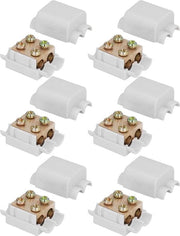 Connettore a 3 vie a alta potenza per box di giunzione di linea, 6 pezzi, 1000V, 100A, ZK-1216 - Contenuto in HTML.