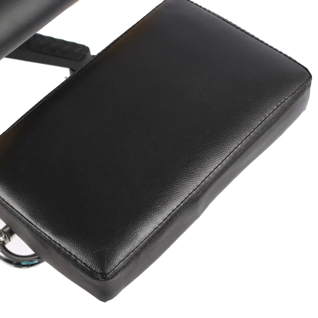 Sedia da Gaming | Sedia da e-sports Girevole con Poggiapiedi Blu in PVC